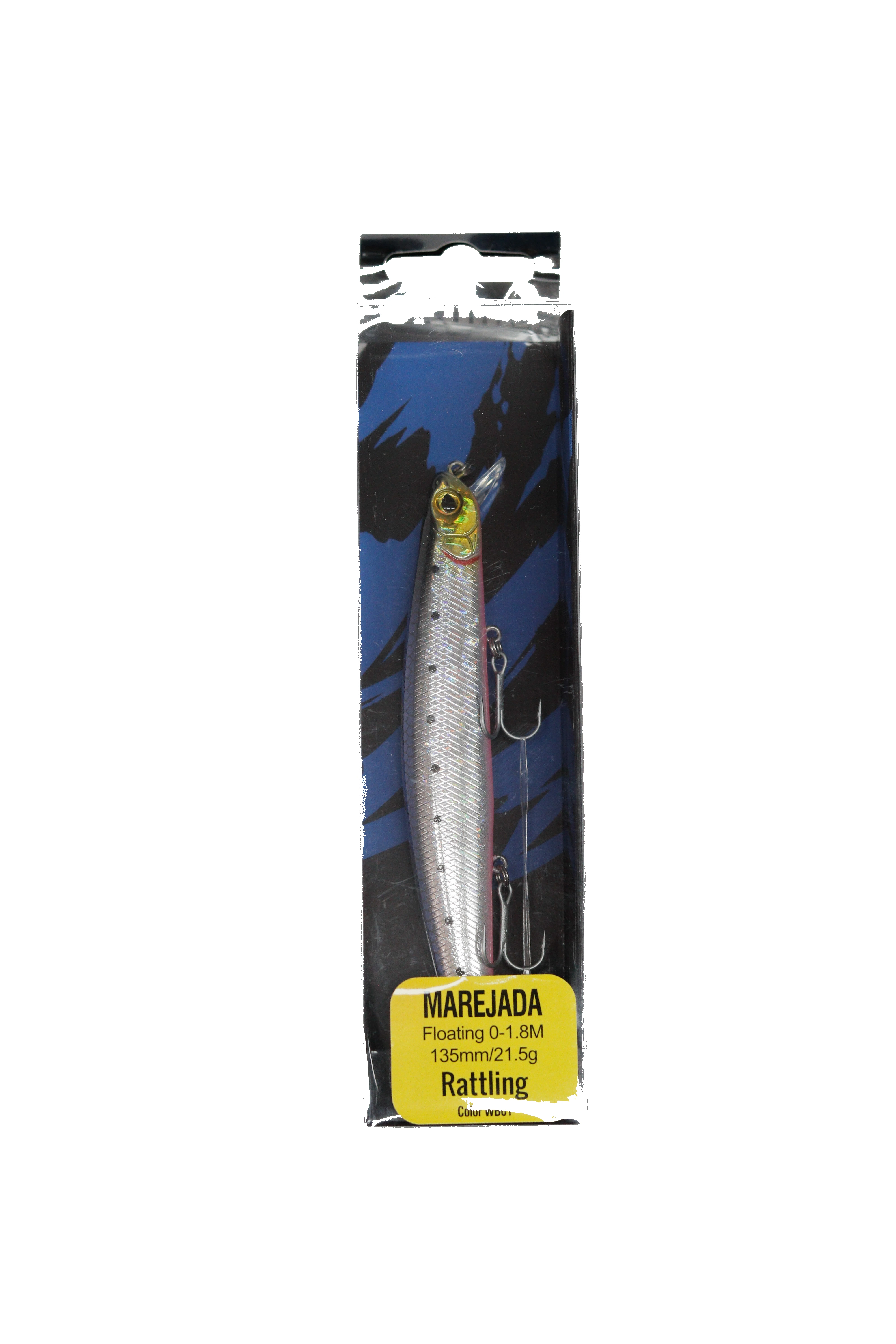 SEÑUELO OKUMA MAREJADA 135 COLOR WB01